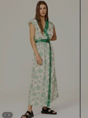SAUNDERS COLLECTIVE WRAP DRESS